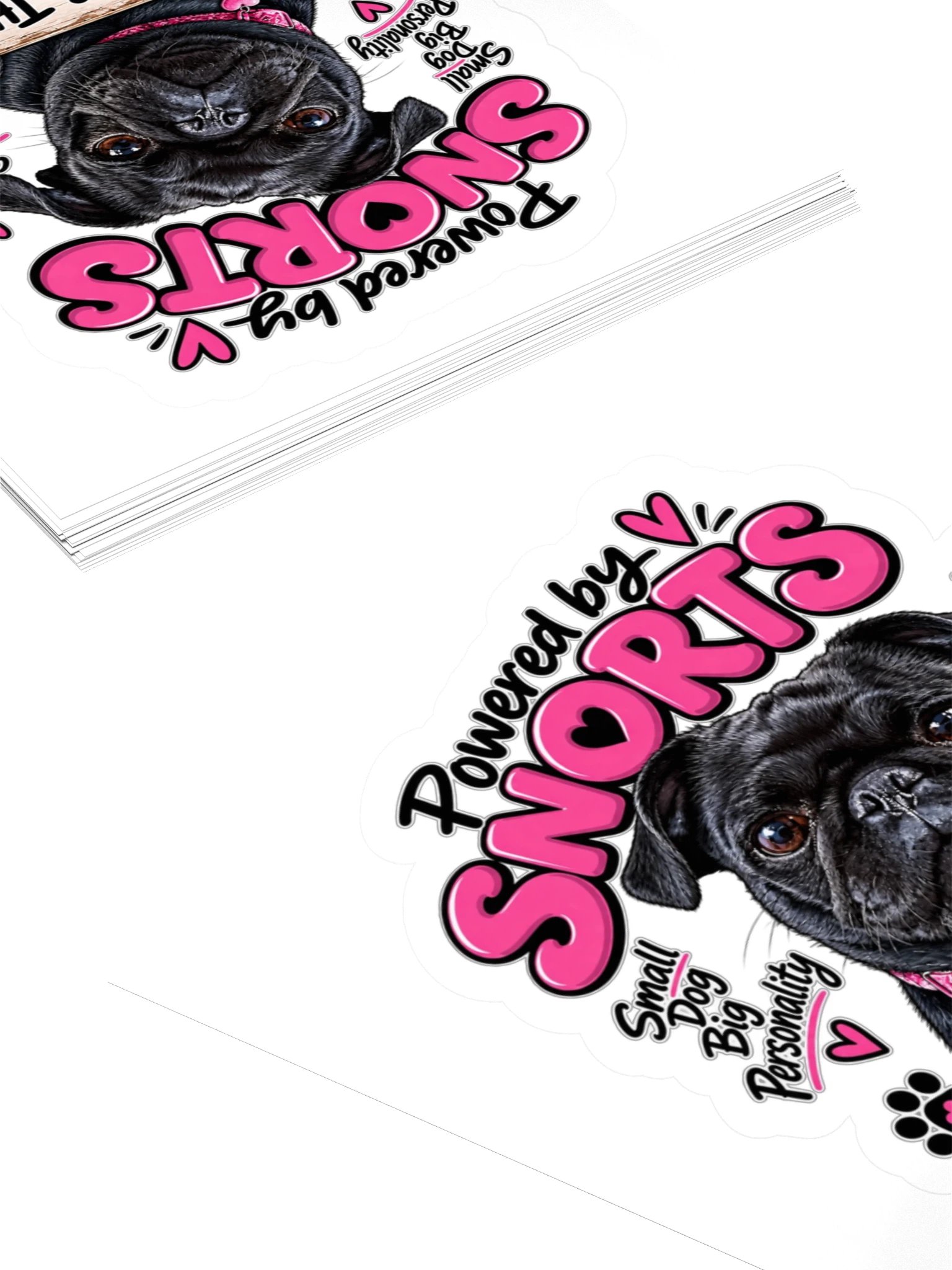 Powered By Snorts Kiss-Cut Sticker product image (4)