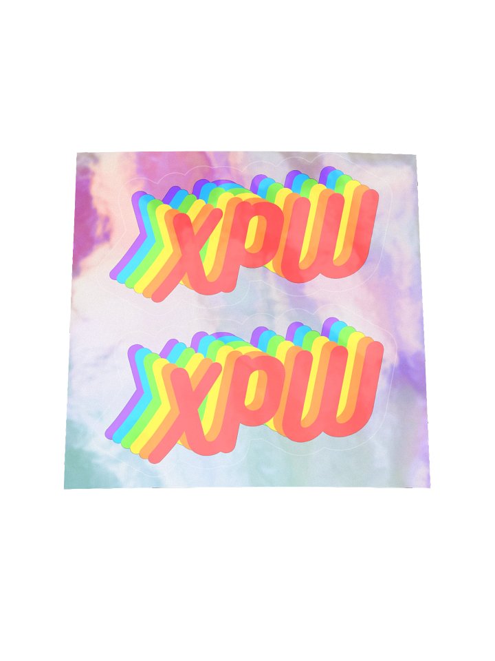 XPW Pride Sticker product image (2)