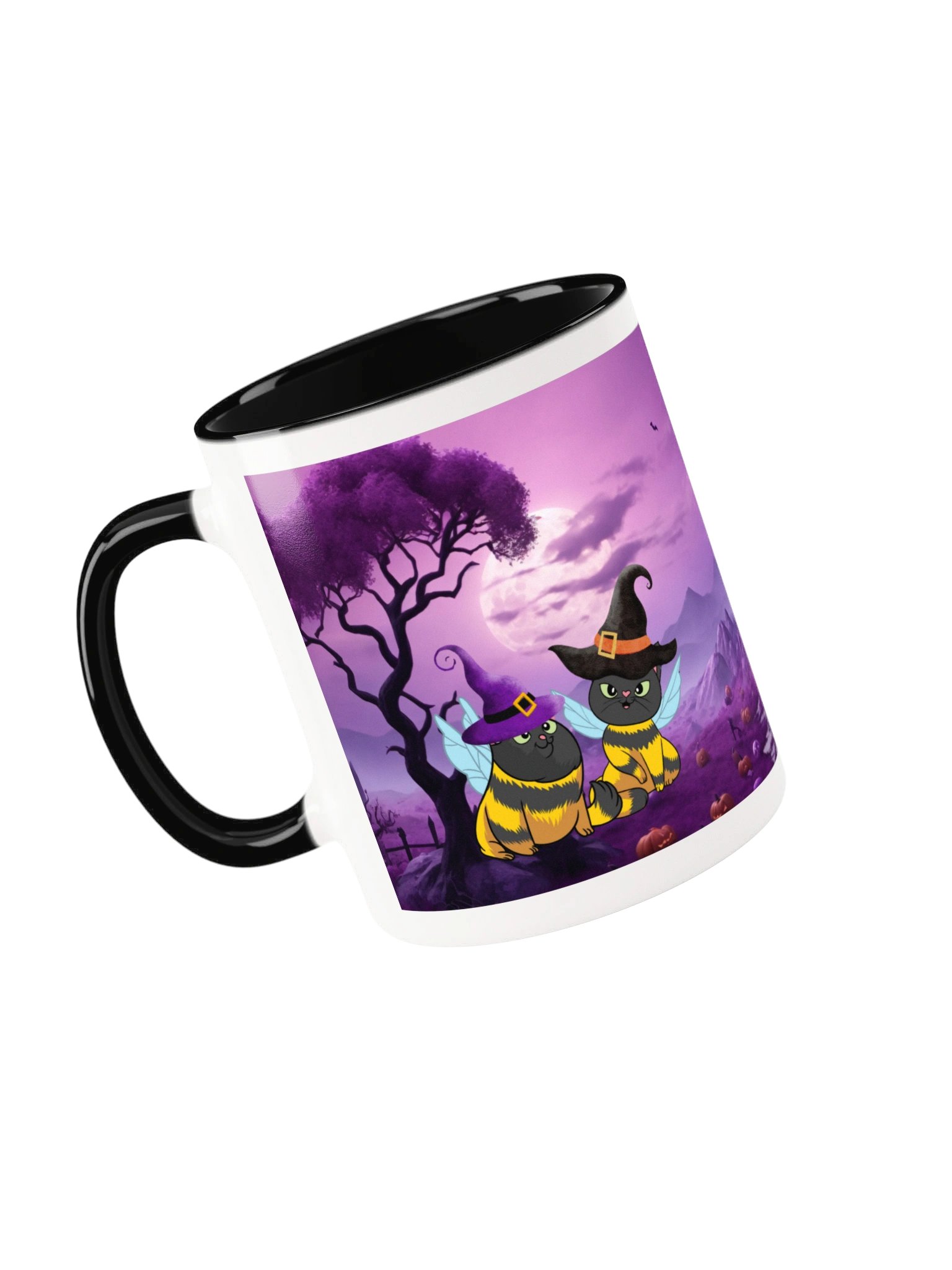 Halloween Black Cat Witch Mug product image (18)