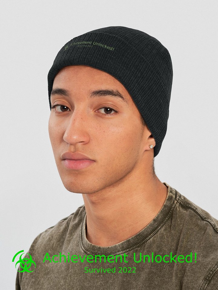 Achievement Unlocked! Survived 2022 Beanie product image (1)