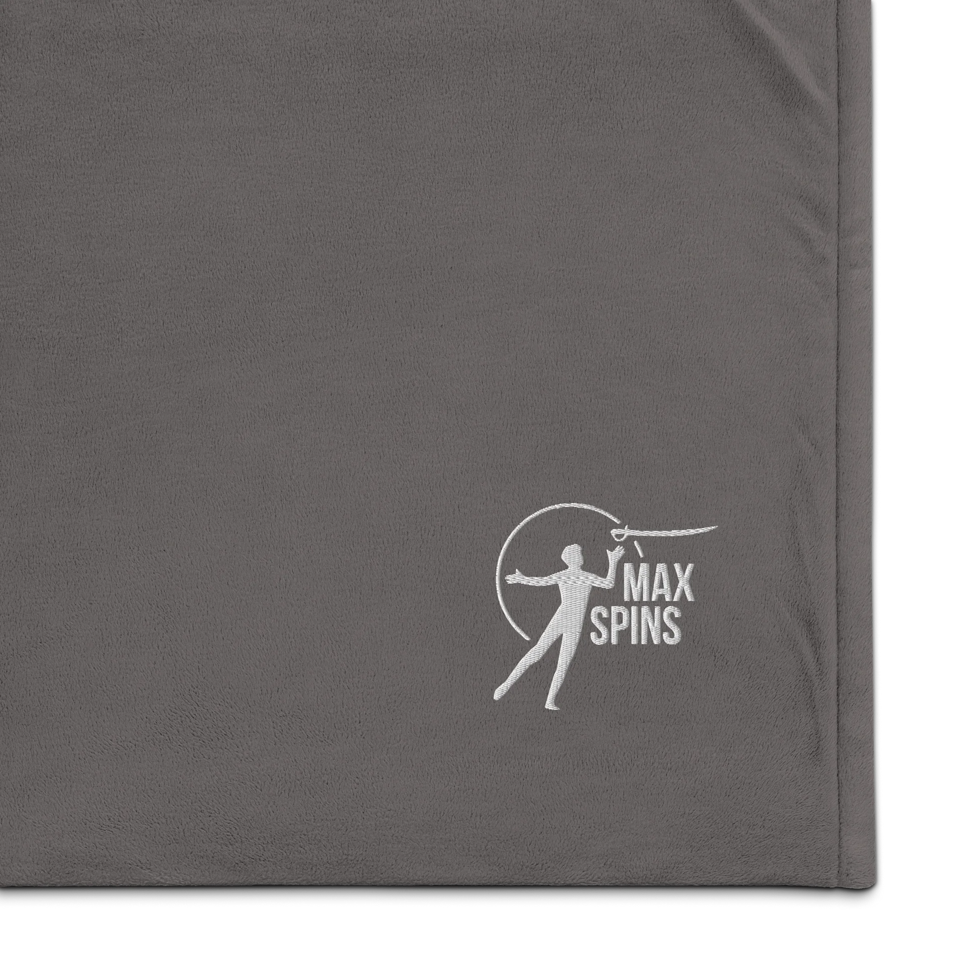 Max Spins Premium Embroidered Sherpa Blanket product image (4)