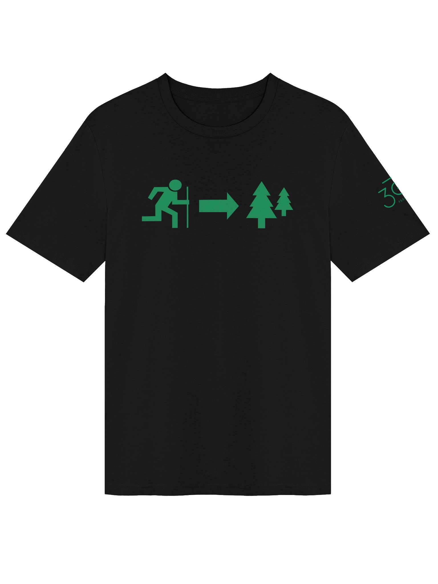 Stick-Walker 100% Organic Cotton Tee Shirt product image (4)