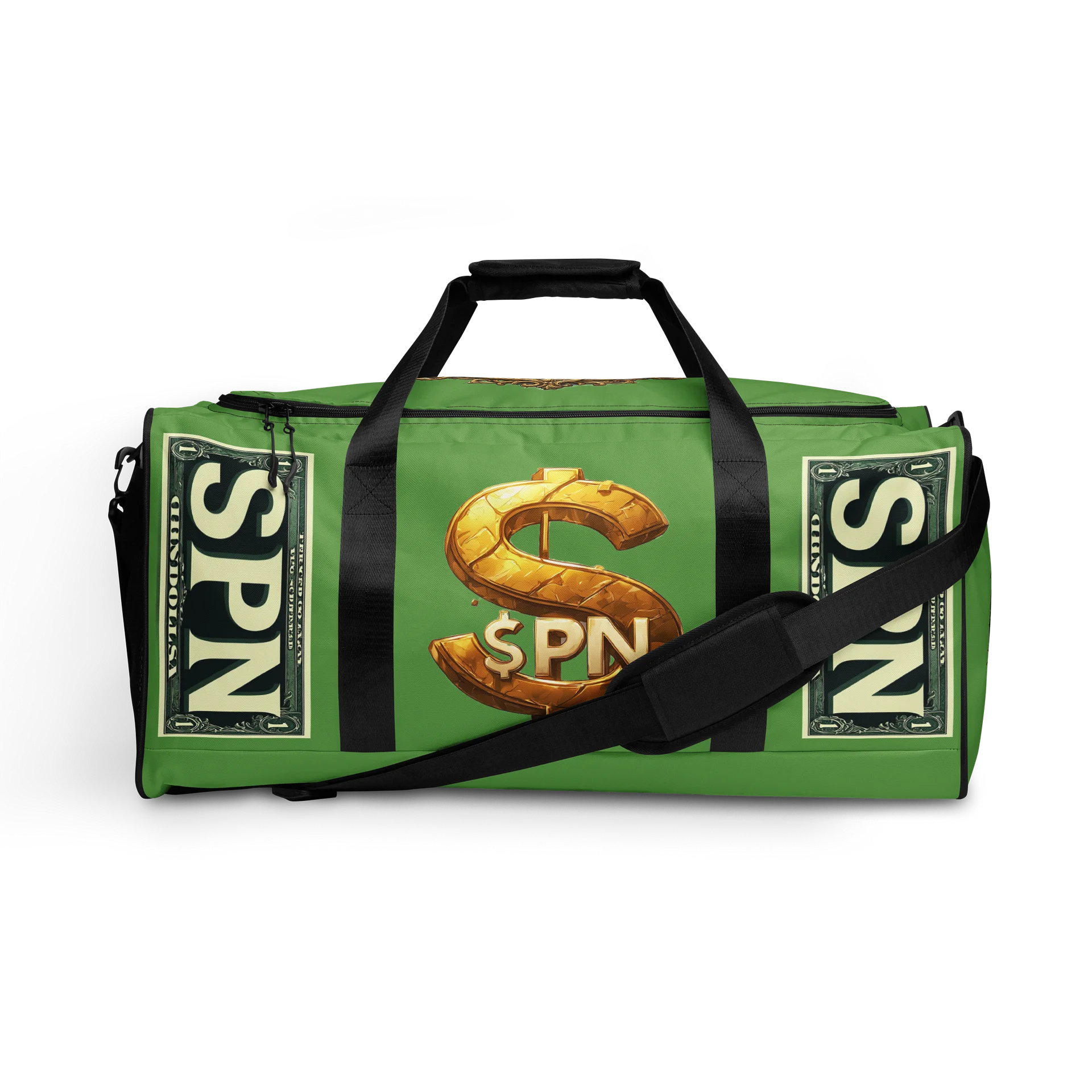 Bling Dollar All-Over Duffle Bag product image (1)