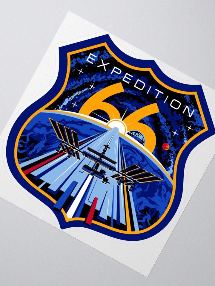 ISS 66 MISSION STICKERS product image (2)