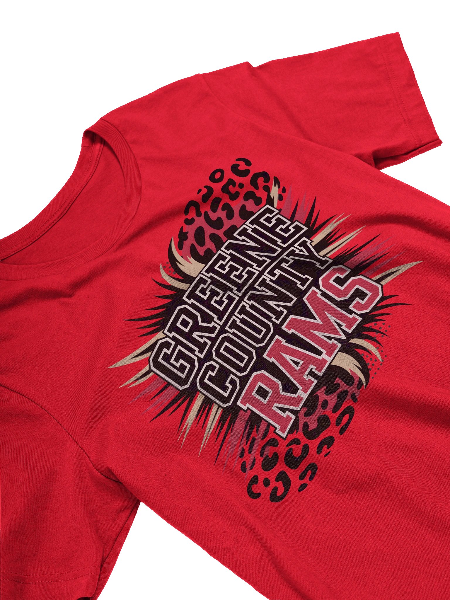 Greene County Rams Stylized T-Shirt product image (3)