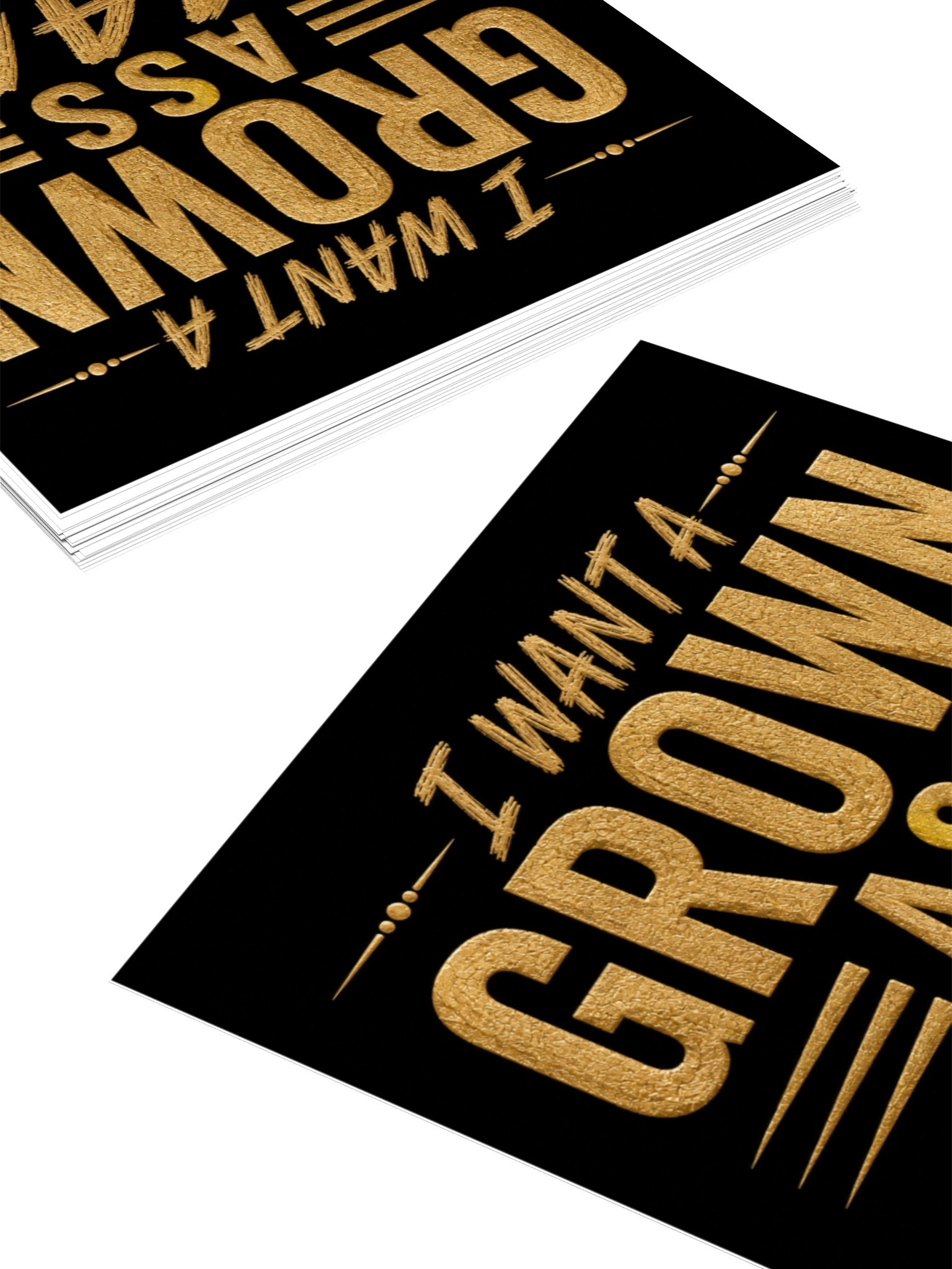 I Want a Grown Ass Man Sticker product image (8)