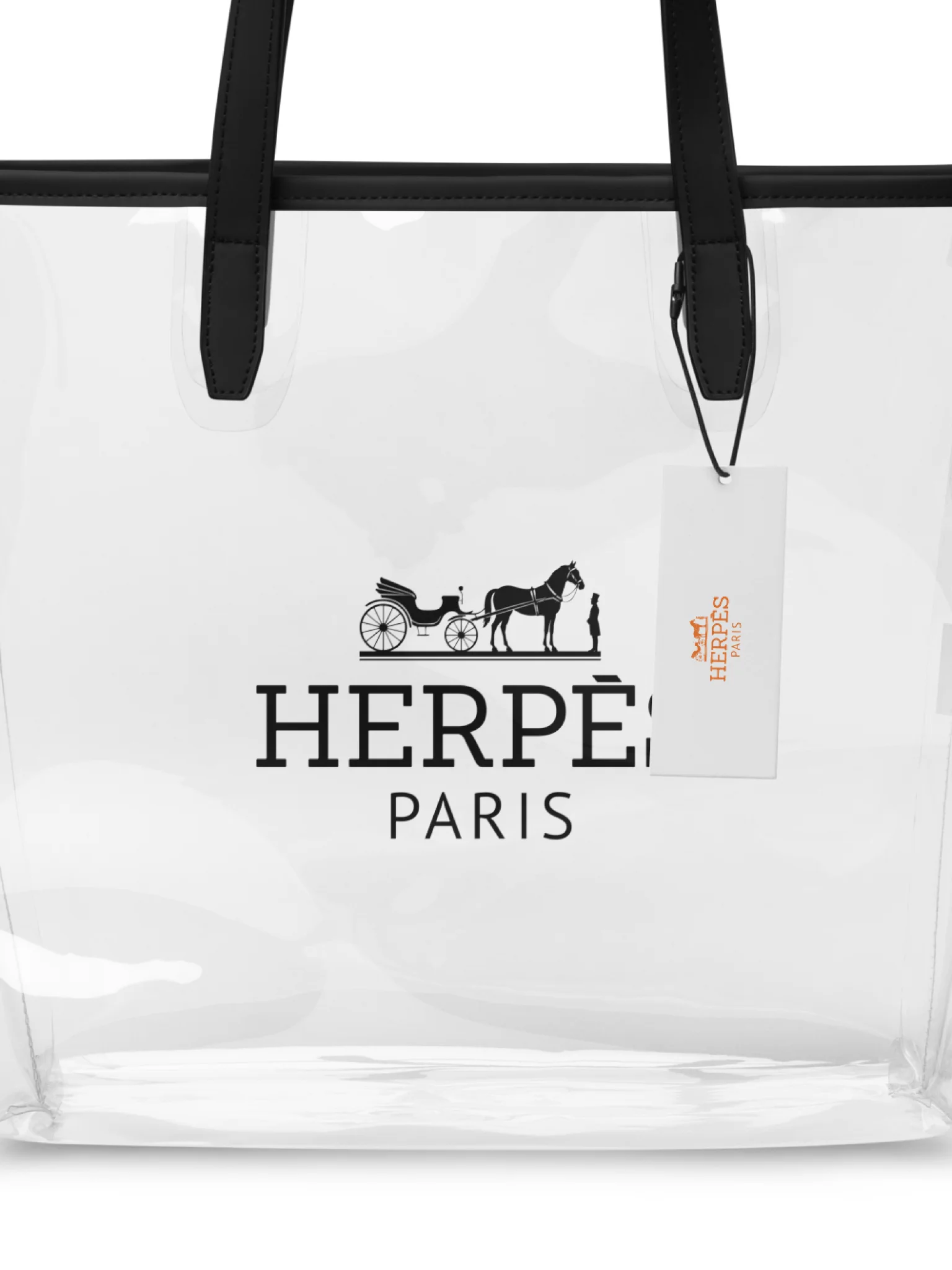 Herpès Clear Tote Bag product image (2)