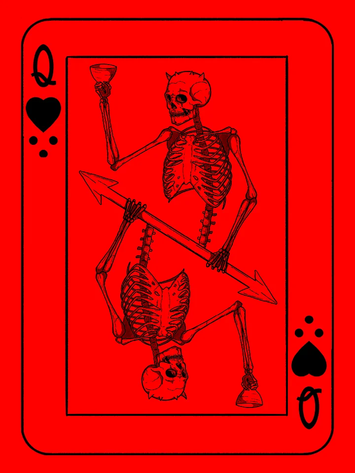 The "OG" Queen Anne of Hearts Tee product image (1)