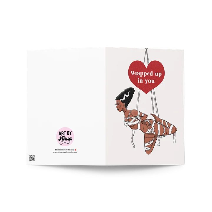 Wrapped Up In You - Valentine's Day Greeting Card product image (2)