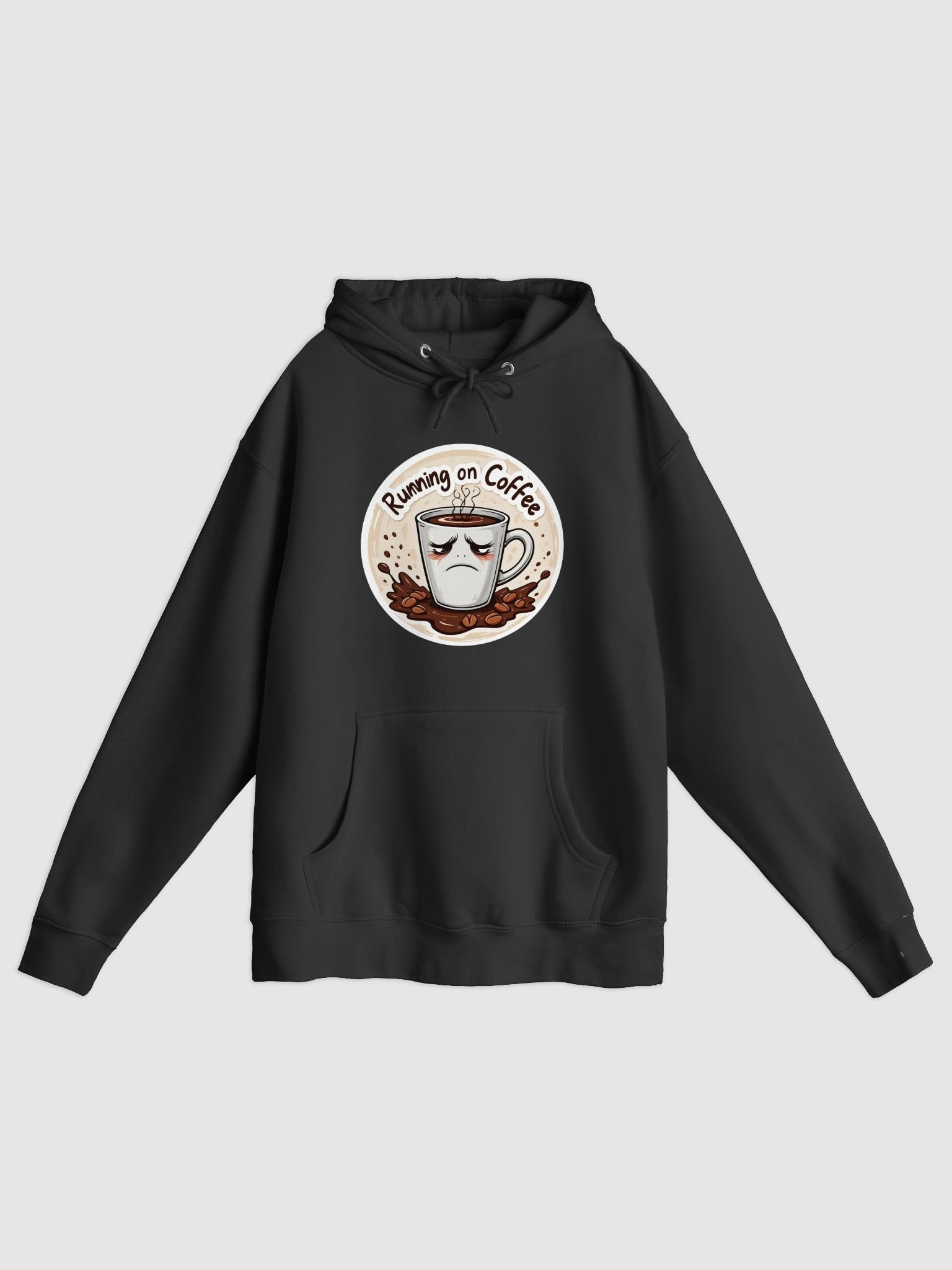 Grumpy Coffee Face Premium Hoodie product image (3)
