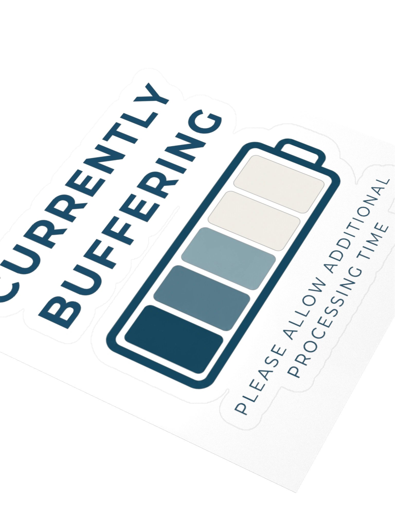 Currently Buffering (Sticker) product image (3)
