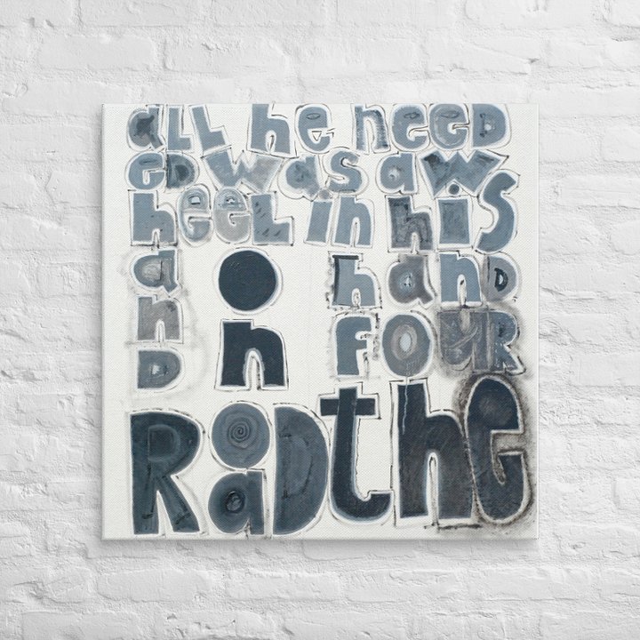 Cassady on Canvas (32" x 32") product image (2)