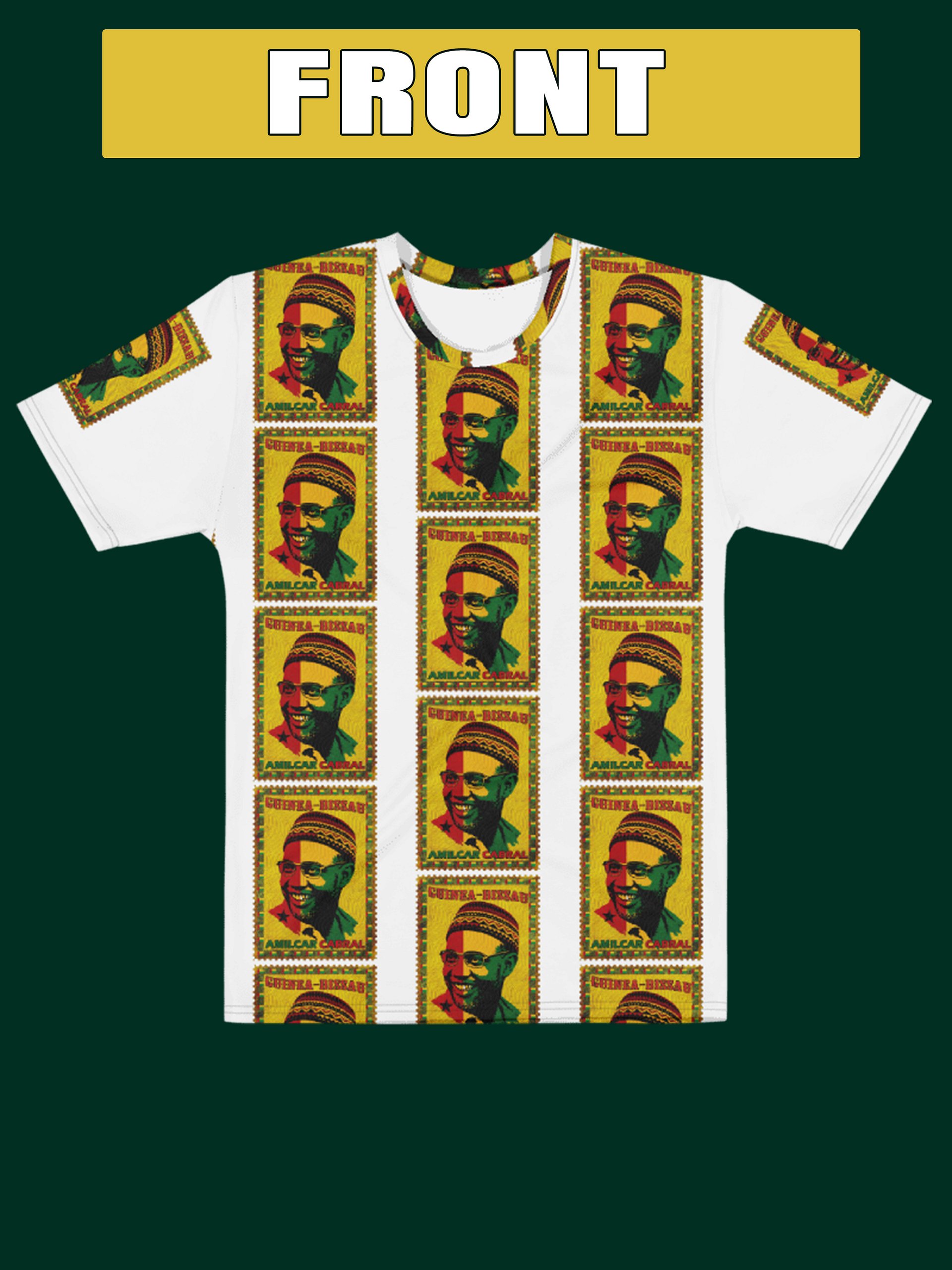 Amílcar Cabral Guinea-Bissau Vintage Postage Stamp Tee product image (3)