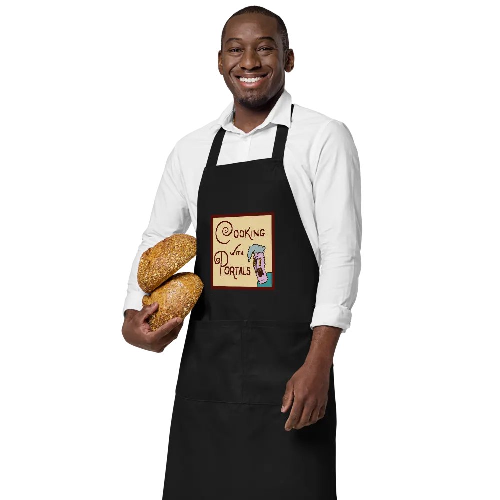 Cooking With Portals | Apron product image (3)