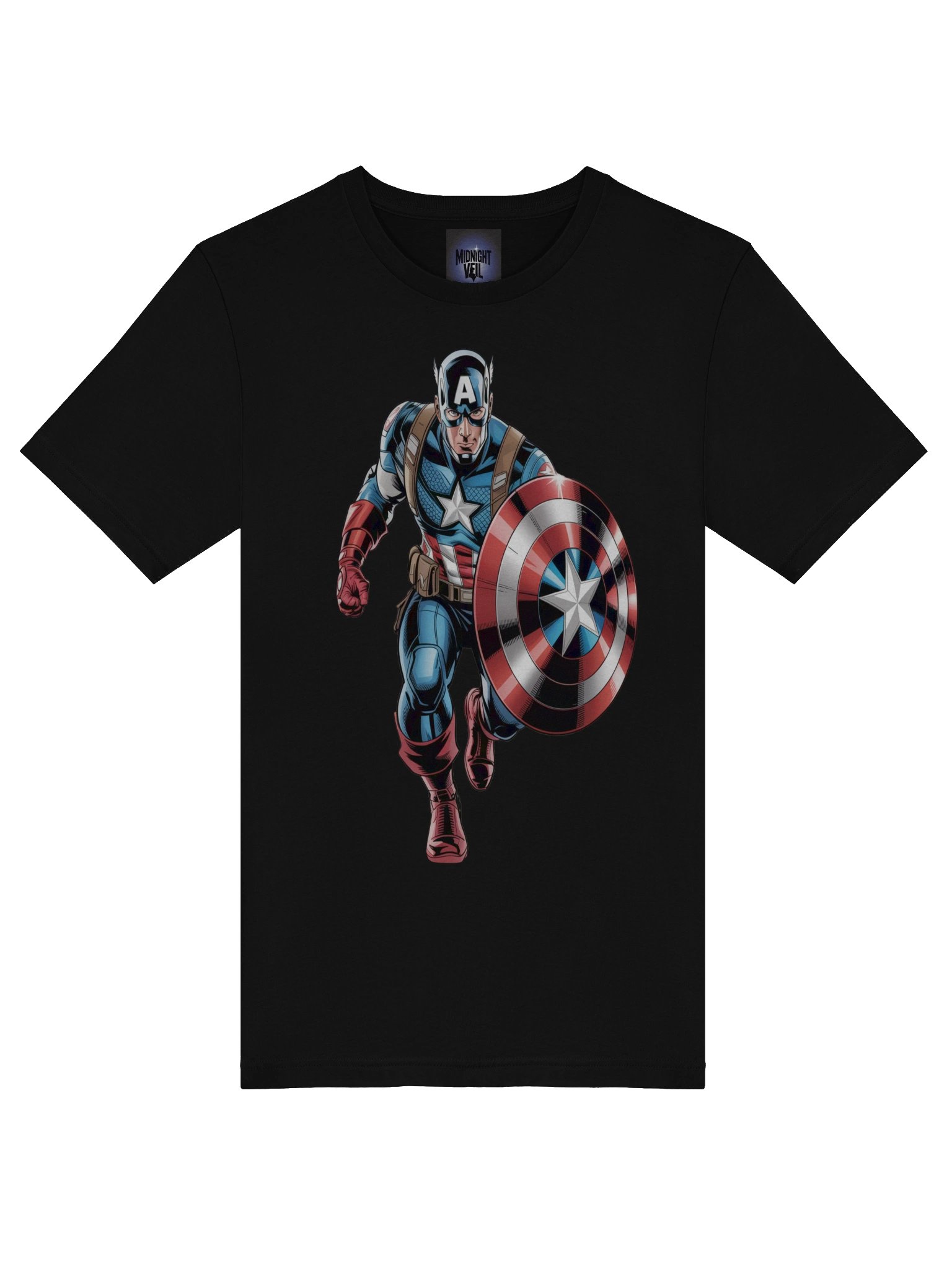 Vanguard Veil: Captain America Sentinel Sprint T-Shirt product image (7)
