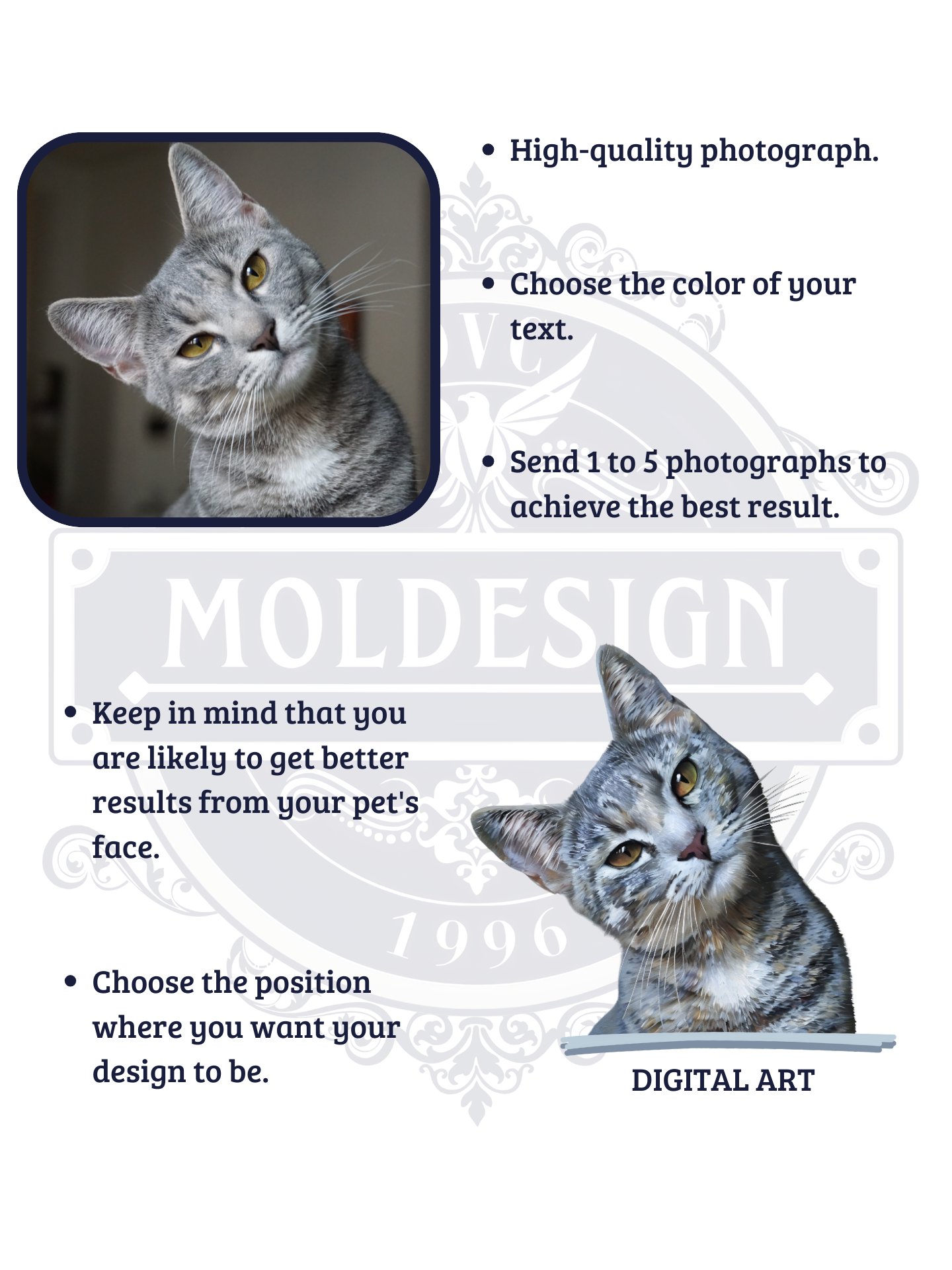 YOUR BEST FRIEND! / T-SHIRT WITH PERSONALIZED NAME / DIGITAL ART III product image (4)