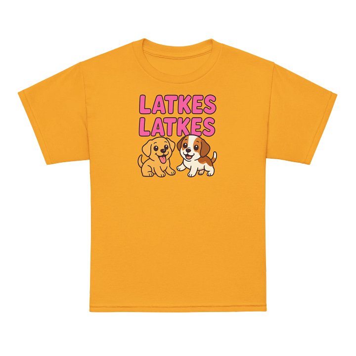 Latkes Latkes T-shirt (Youth Size) product image (1)