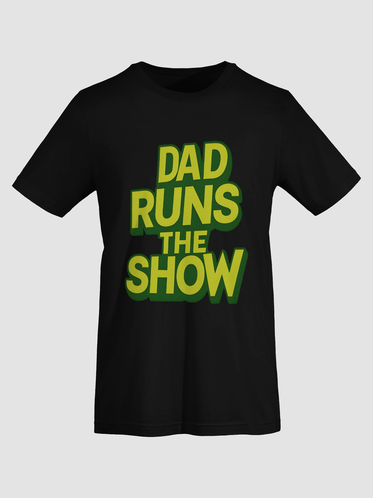 Funny Dad Shirts – "Dad Runs the Show" Graphic Tee for Father’s Day product image (79)
