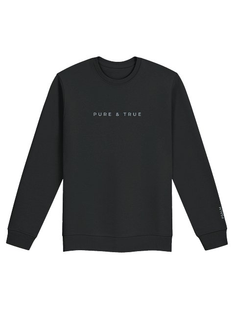 PURE &amp; TRUE OGANIC UNISEX CREWNECK