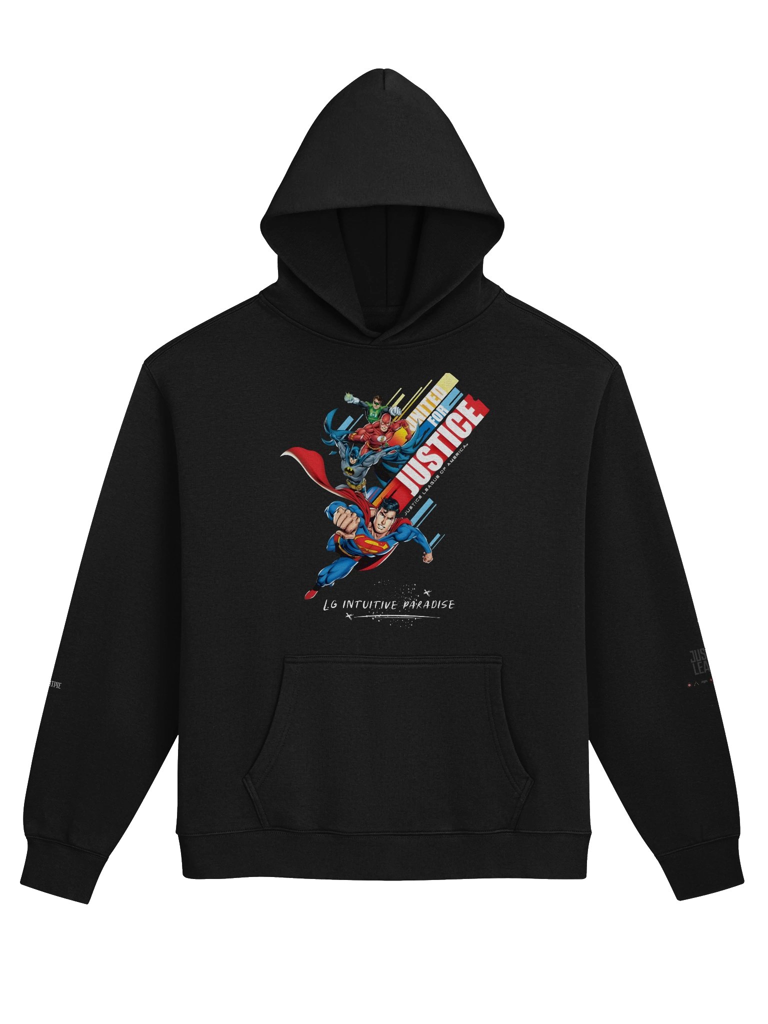 Justice League United Oversized Hoodie product image (1)
