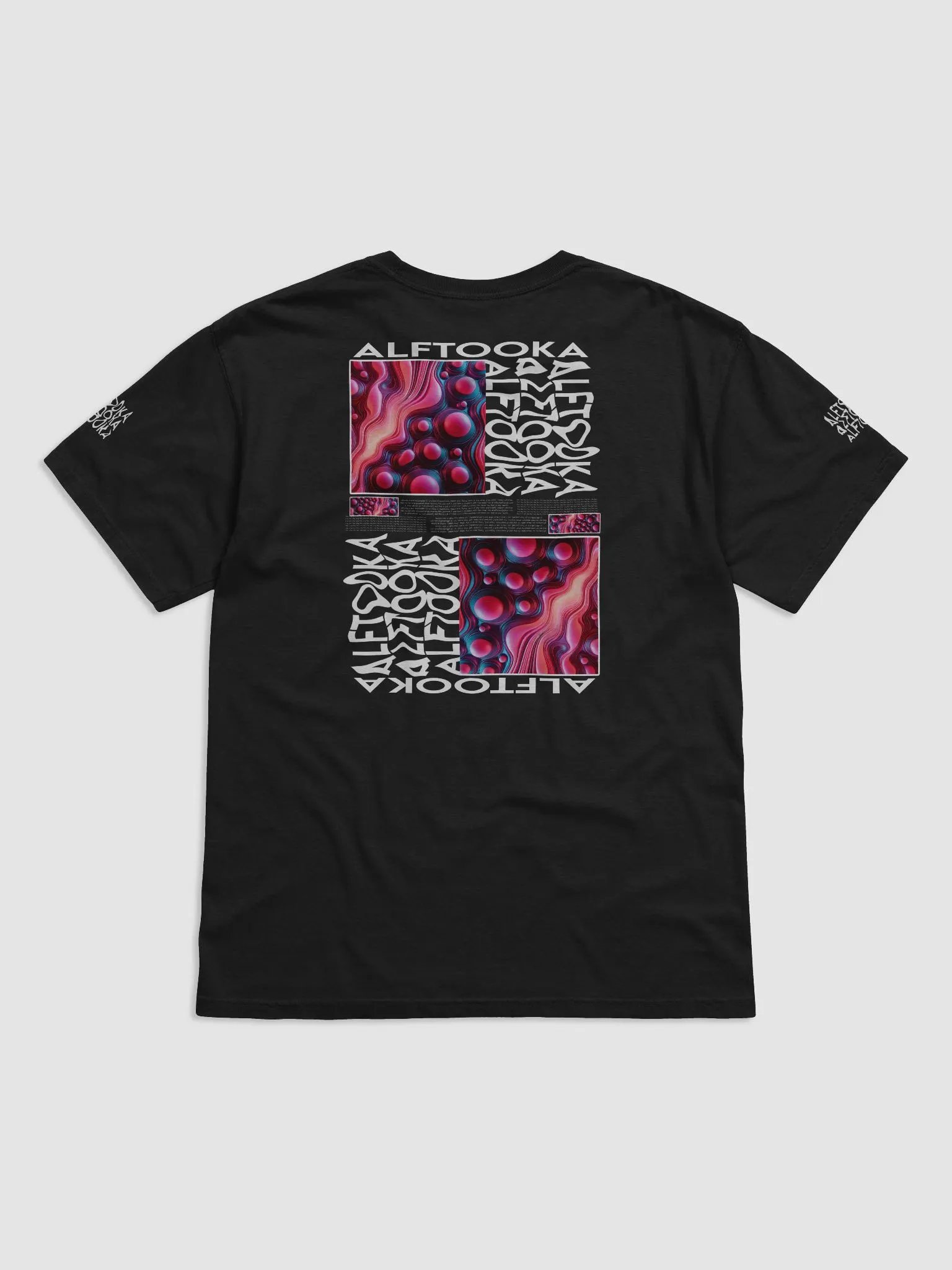 Psychedelic Lava Banner Tee (Printed) product image (6)
