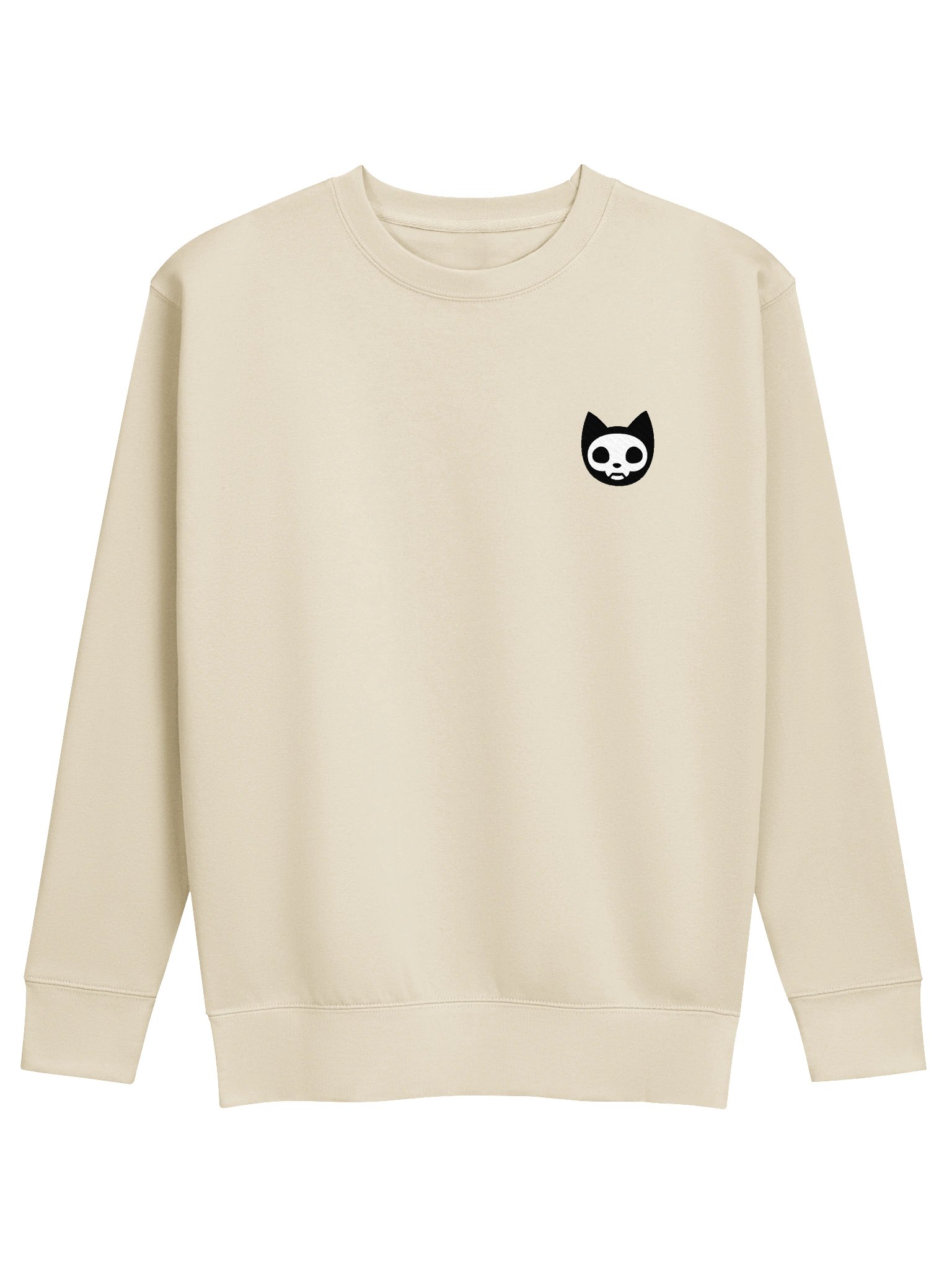 🆕 Spooky Cat Embroidered Sweatshirt product image (2)