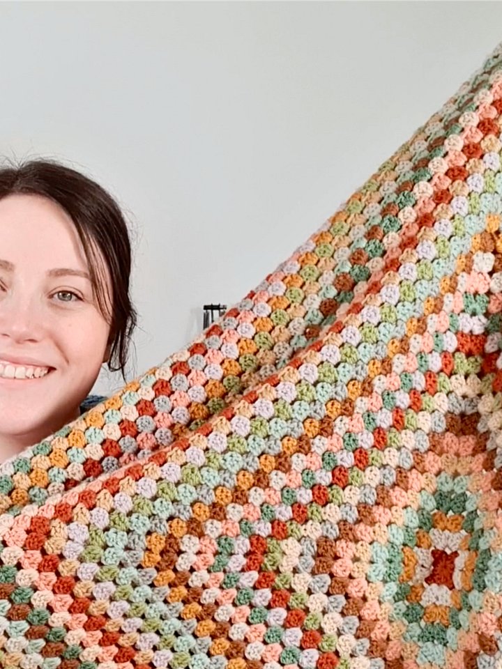 Granny Love Blanket Pattern product image (1)