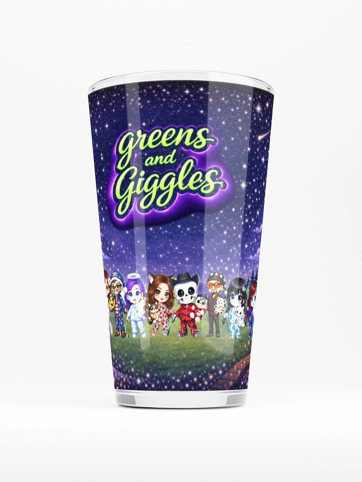 Greens & Giggles Shaker Pint Glass product image (1)