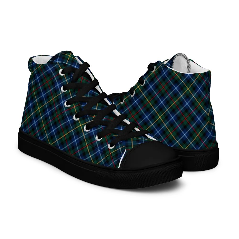 Smith Tartan Men's High Top Shoes product image (7)