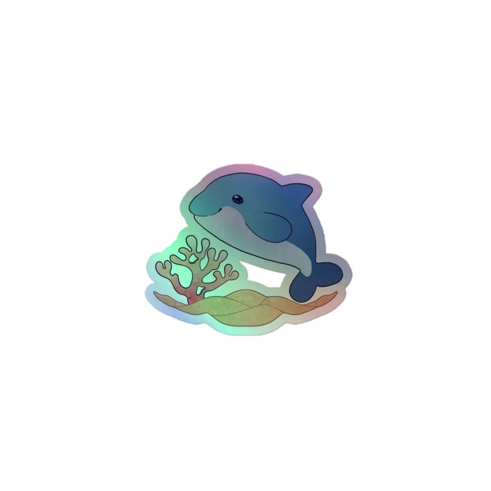 Chibi Dolphin Sticker! product image (1)