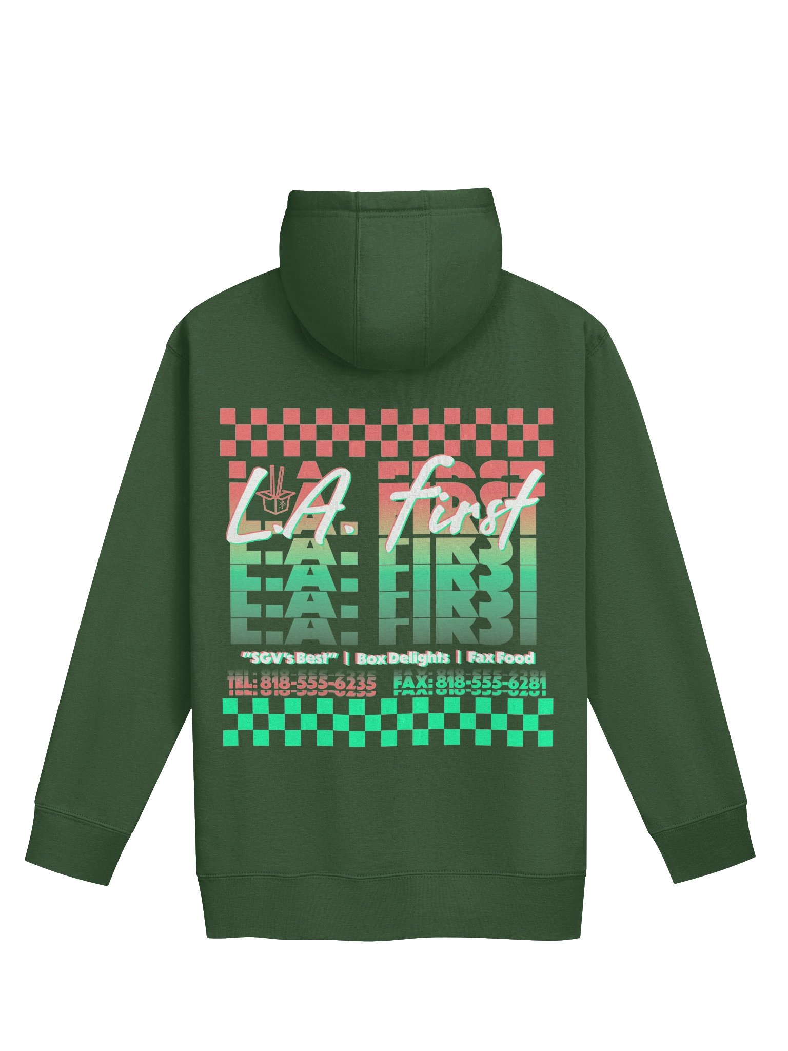 LA First (CROWDED) Hoodie product image (5)