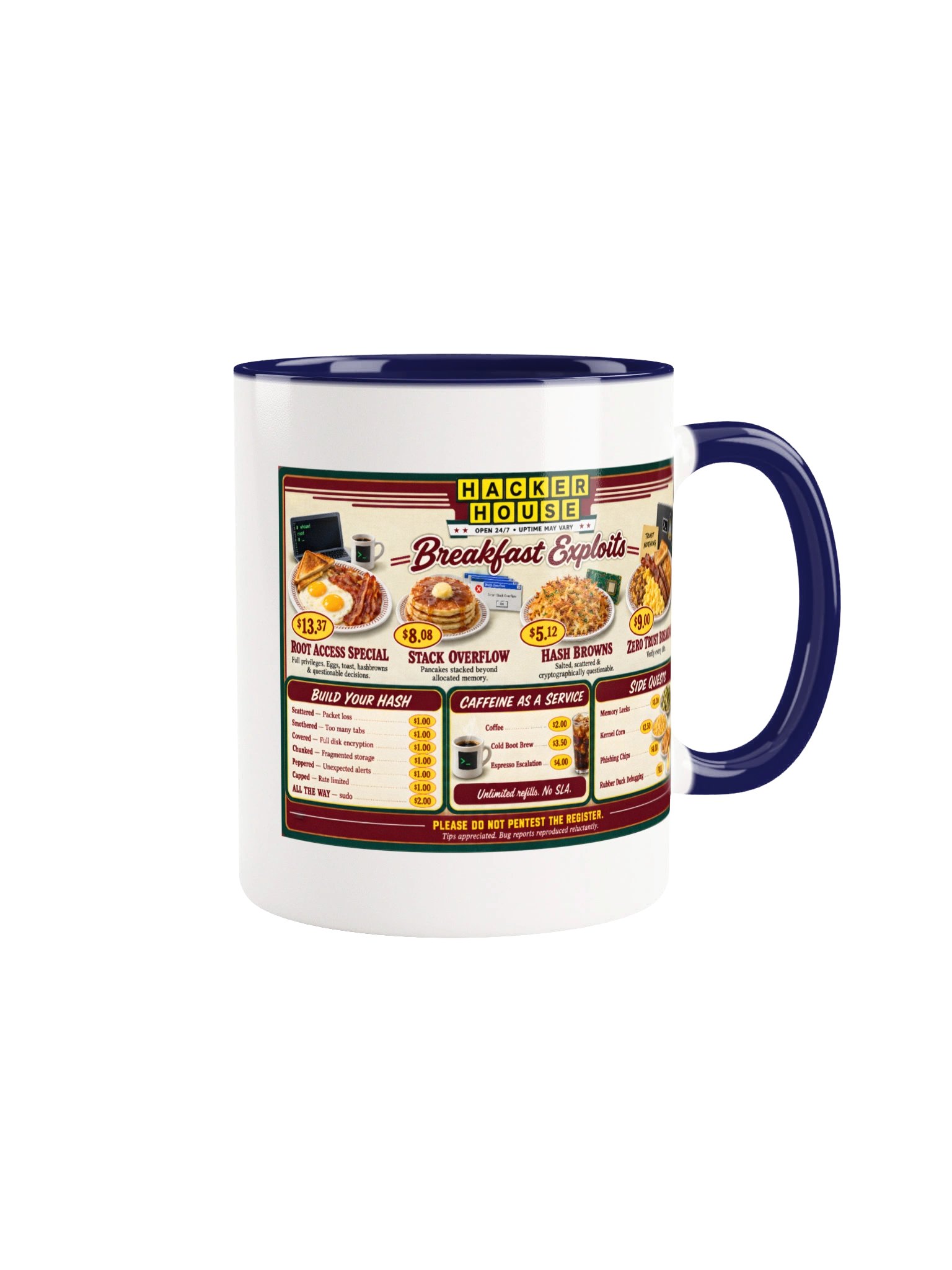 Hacker House Coffee Mug | Breakfast Exploits product image (1)