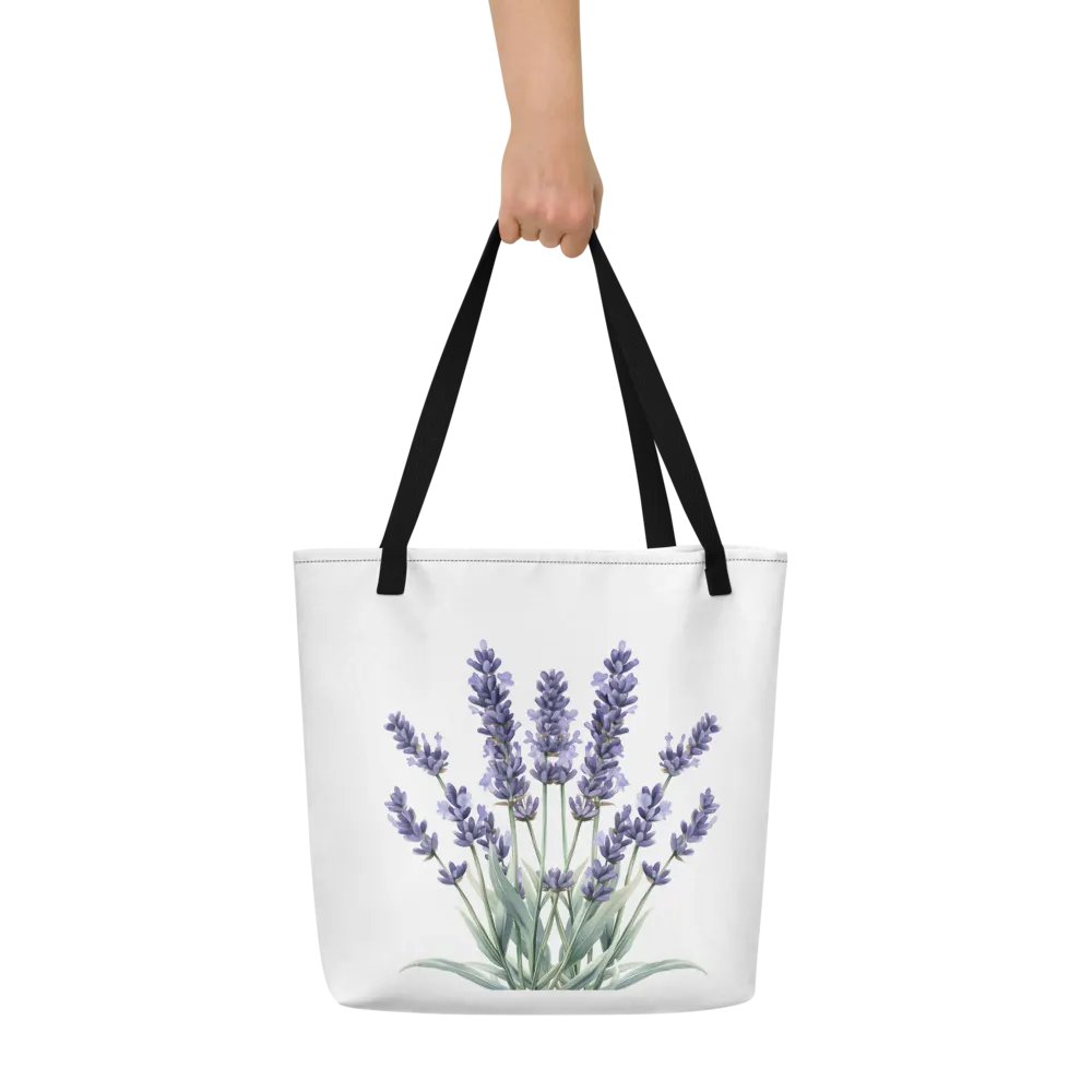 Lavender Fields All-Over Tote product image (6)