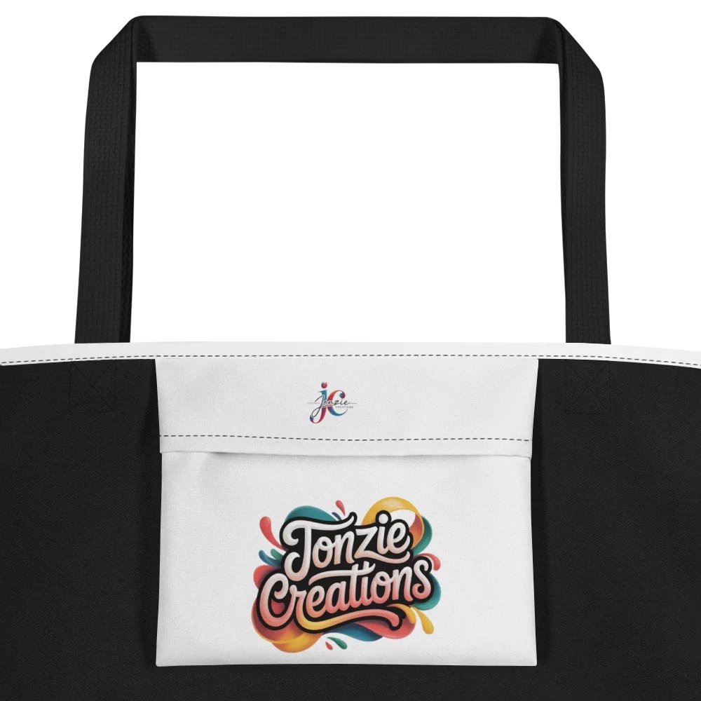 Vibrant Customizable Tote Bag - Jonzie Creations product image (2)
