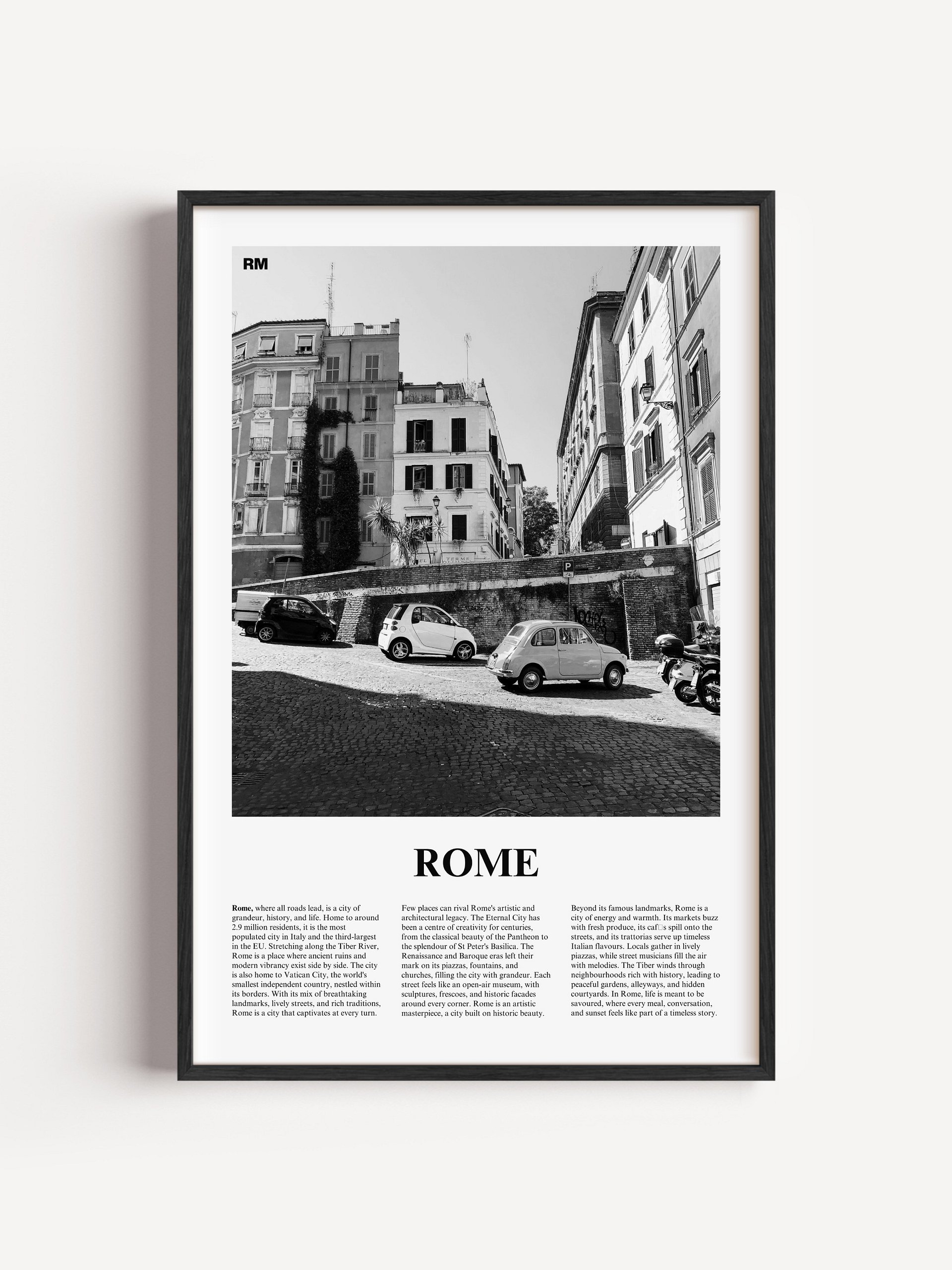 Rome 06 Newspaper Poster product image (1)