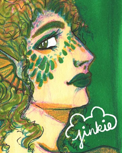 1st day of #folktember - Forest Sprite

If you peer into the forest shadows, you might find their eyes staring back at you fr...