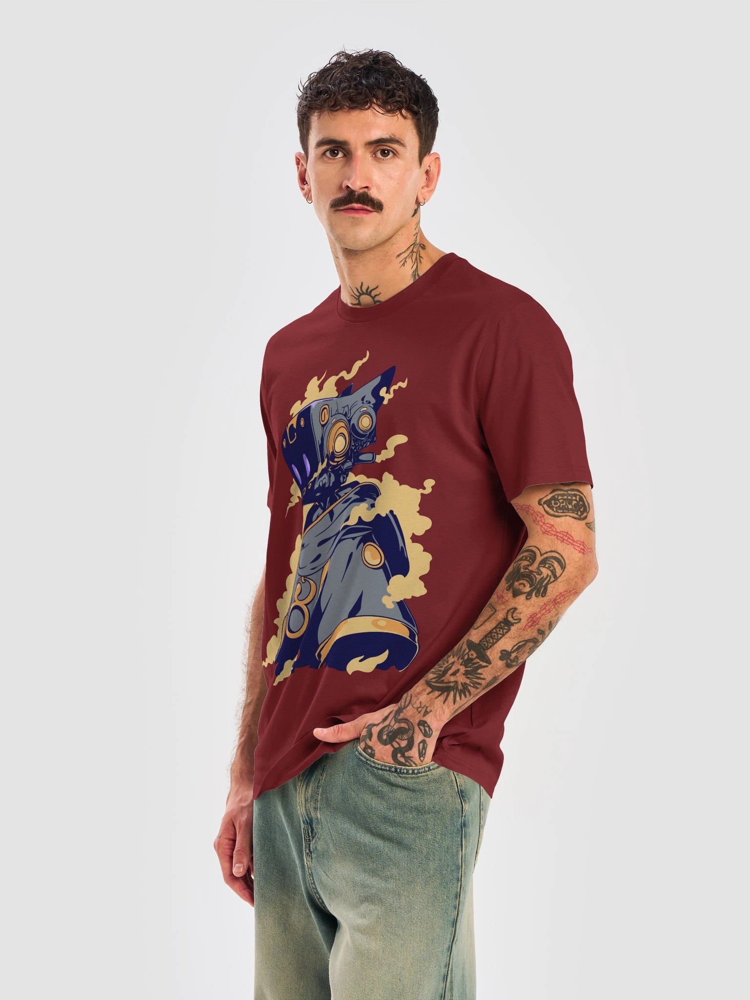 The Blue Wizard – Organic Tee Shirt product image (5)