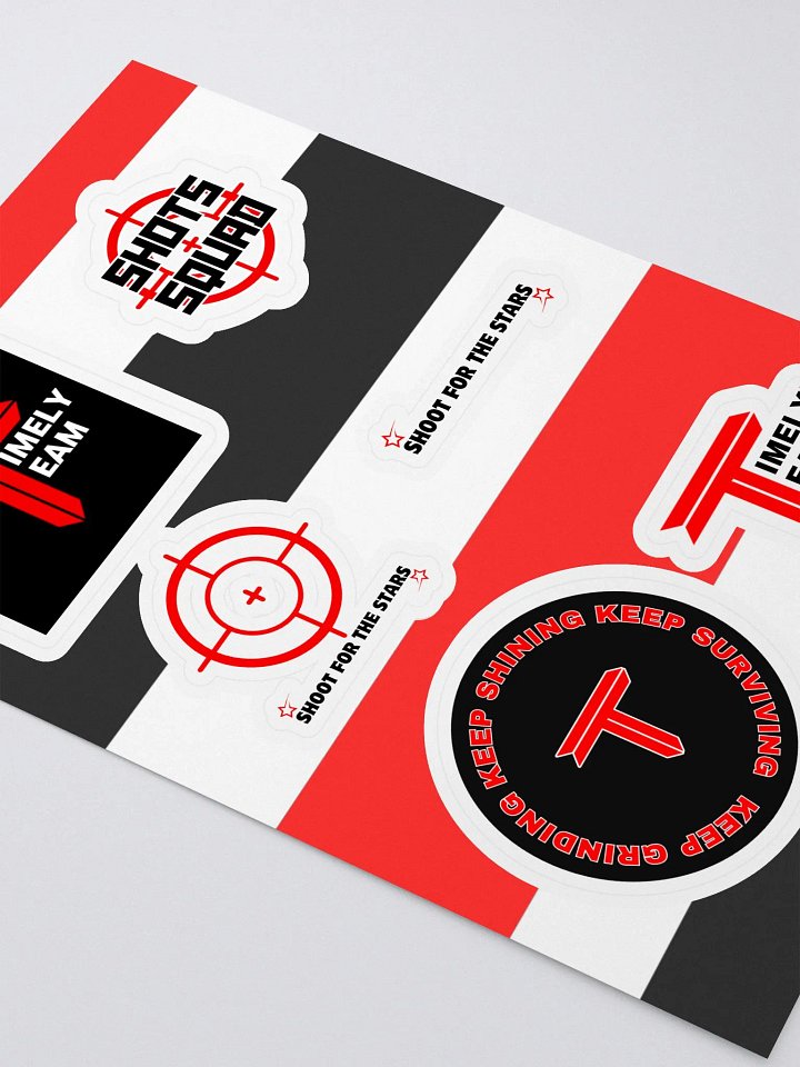 Timely Team Stickers ! product image (2)