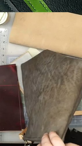 Finding the whimsy in a project on the live stream tonight. What's that? you didn't know I live stream my leatherwork? Well I...