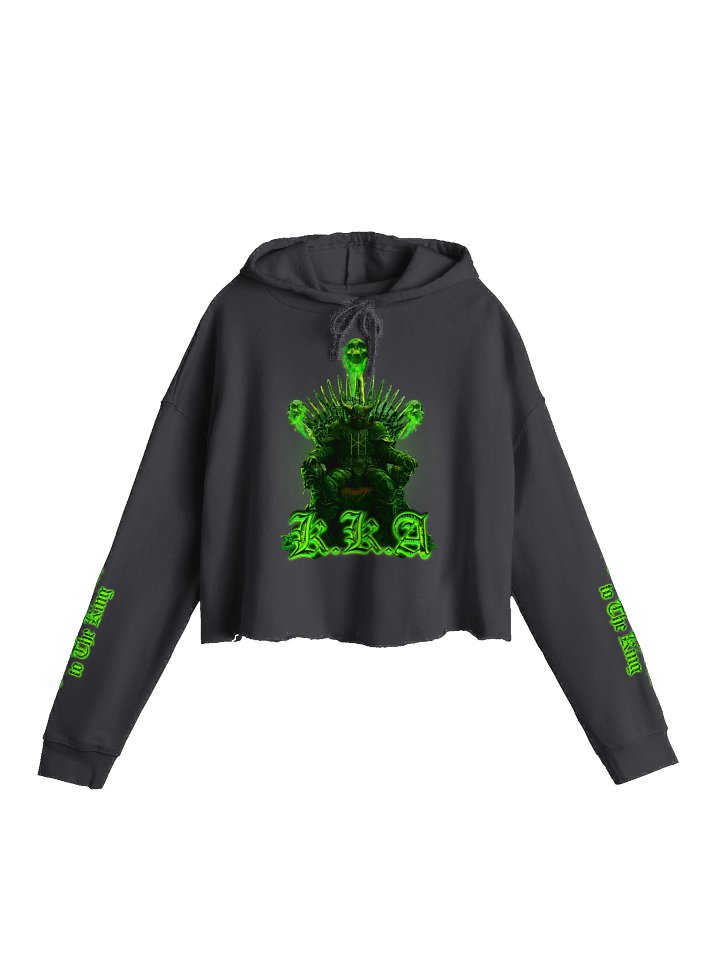 King of SIn Cropped Hoodie product image (1)