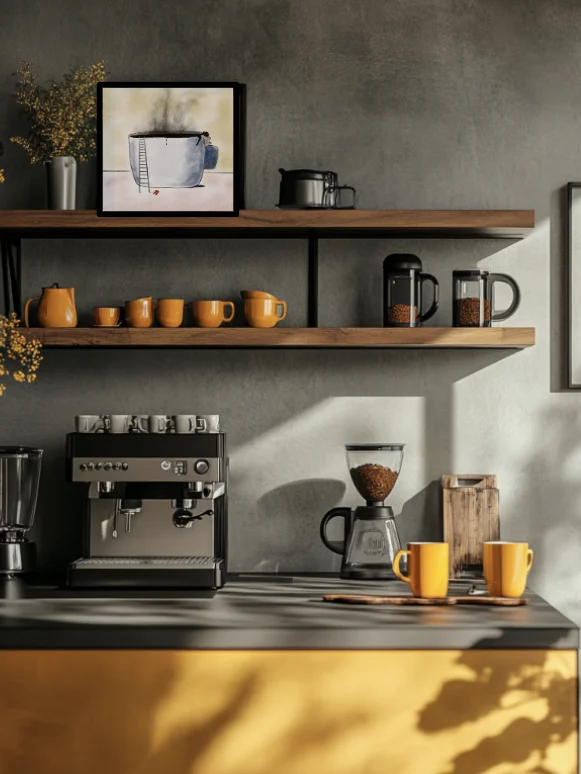 Coffee Bath (Framed Print) product image (2)