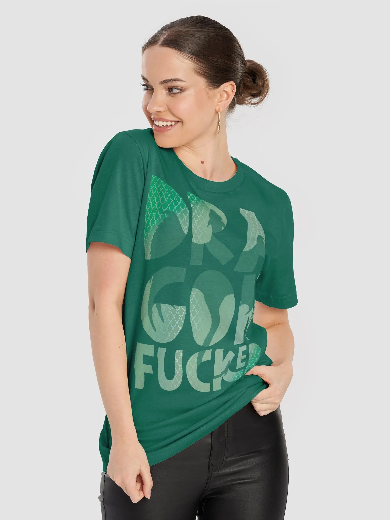 Dragon F*cker T-Shirt (Green) product image (4)