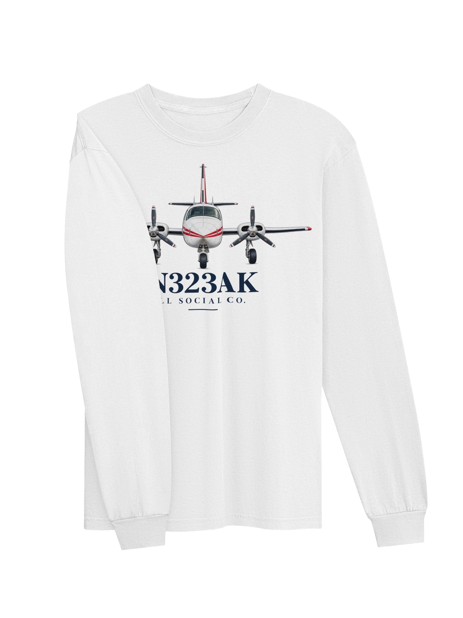 LL Social Co. N323AK Aerostar Long Sleeve product image (11)