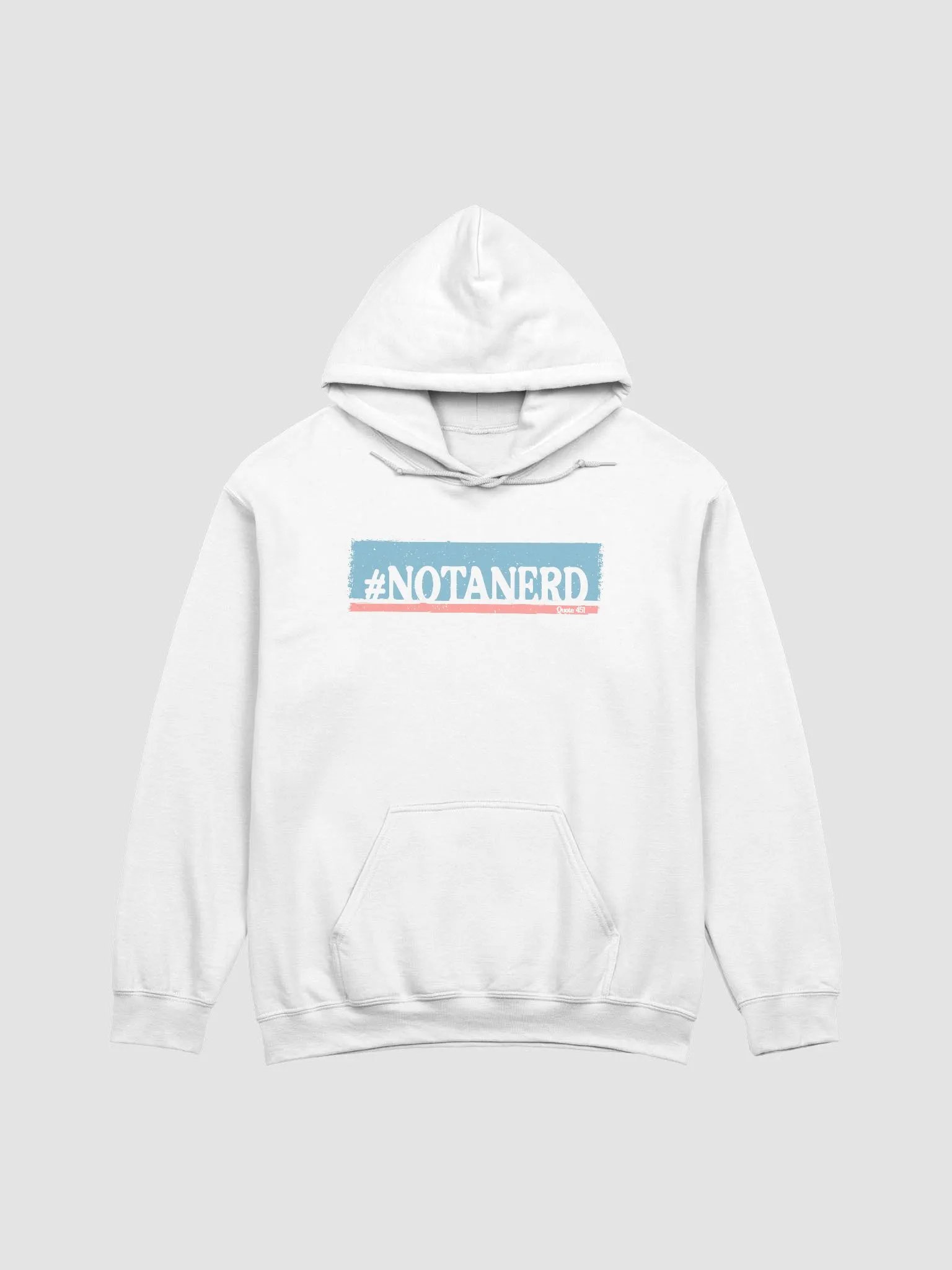 #NotaNerd Hoodie product image (1)