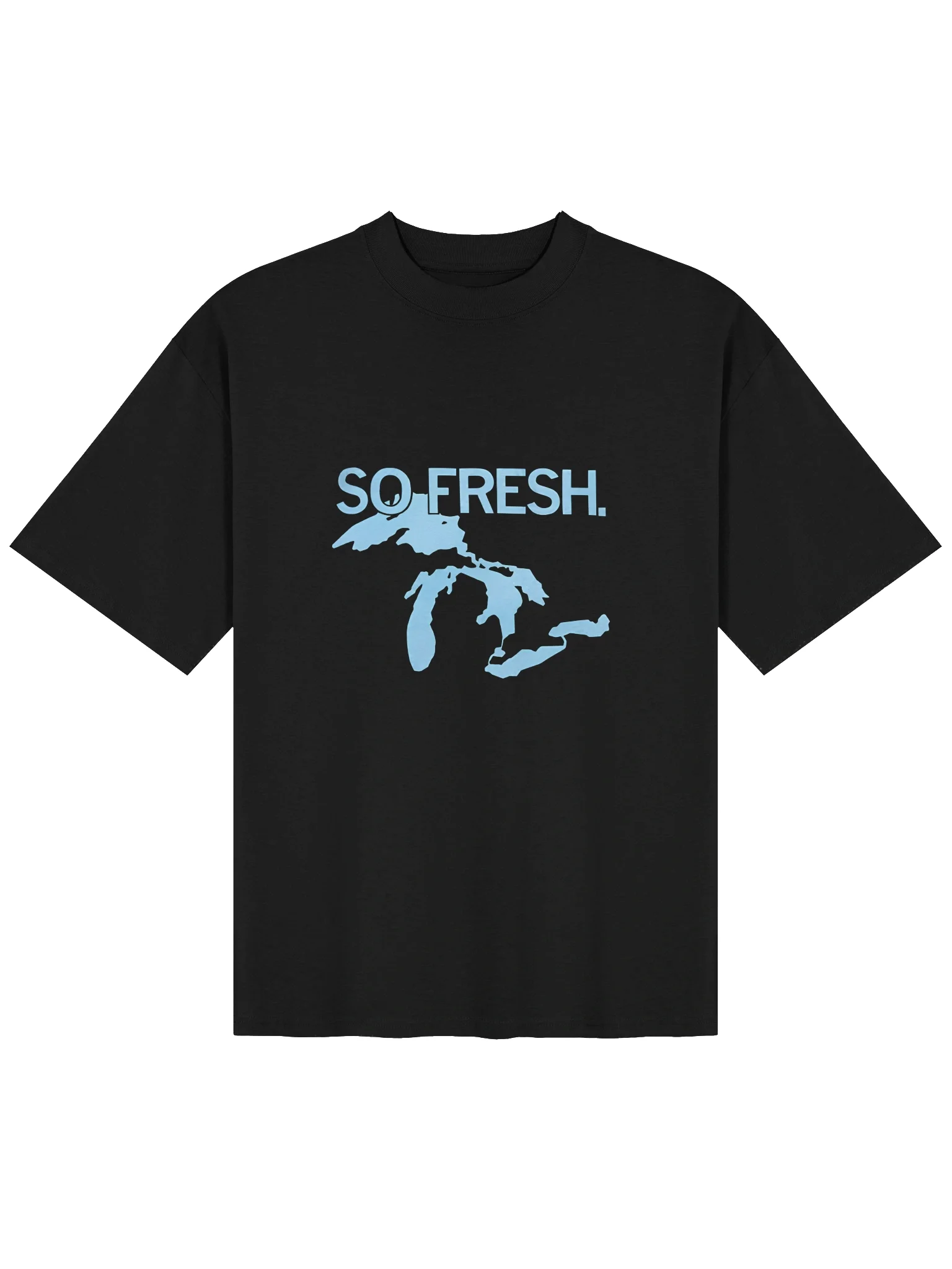So Fresh Great Lakes Shirt – Retro Midwest Lake Graphic Tee product image (107)