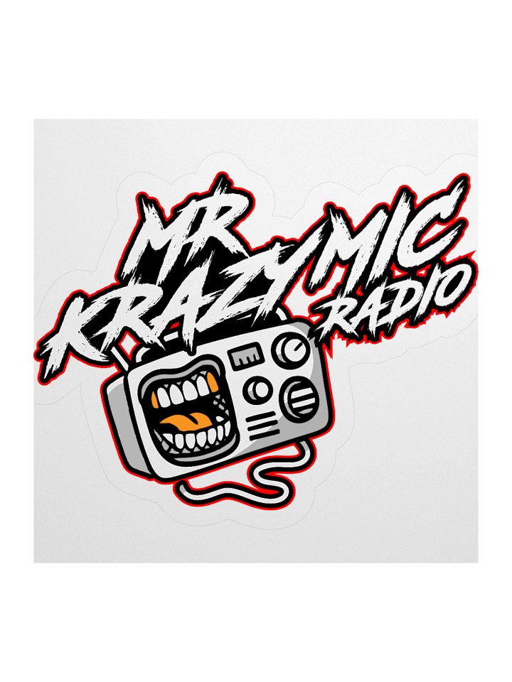 MKM Radio Sticker 3x3 product image (1)