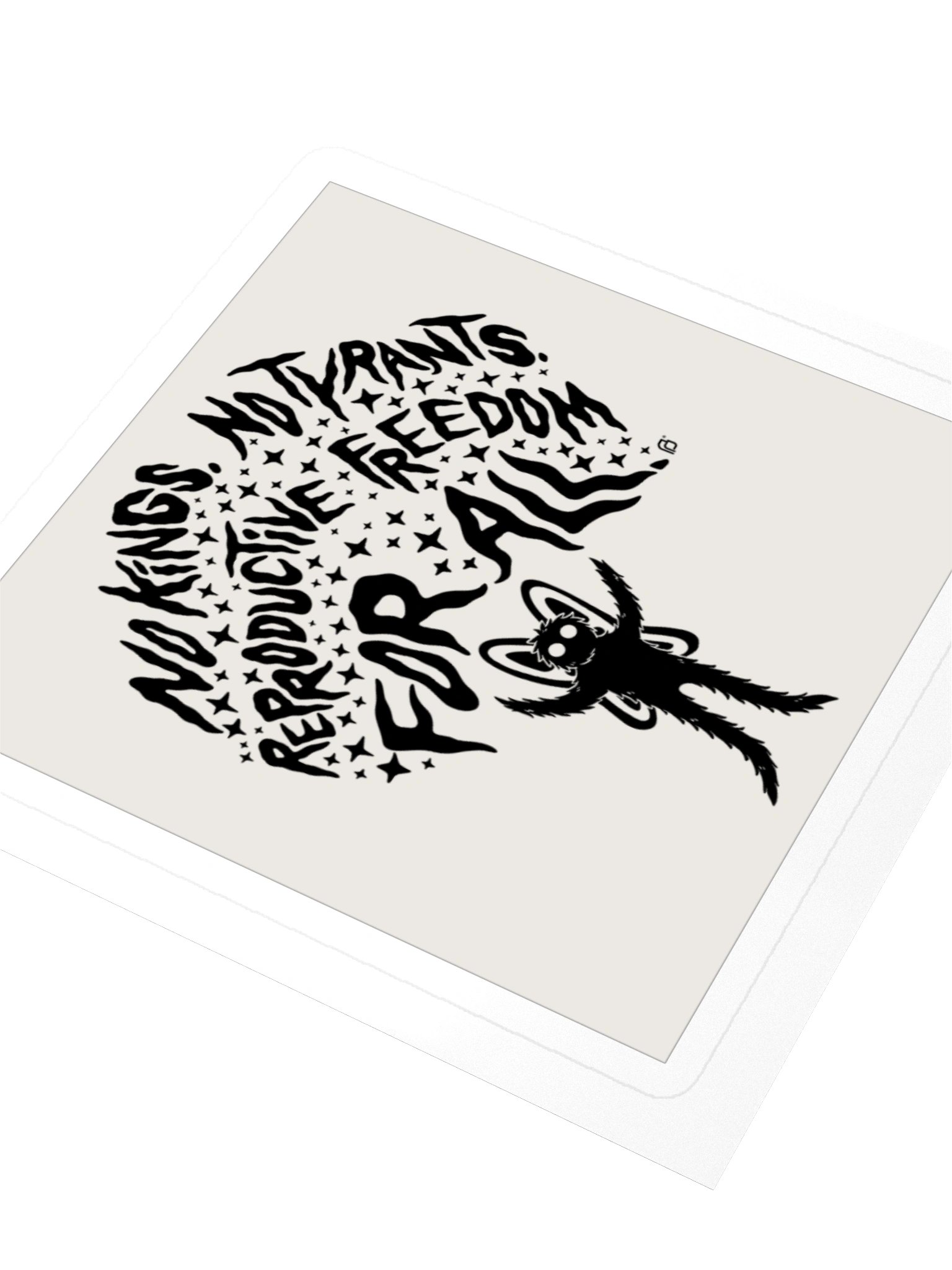 No Tyrants, No Kings Sticker — West Virginia product image (3)