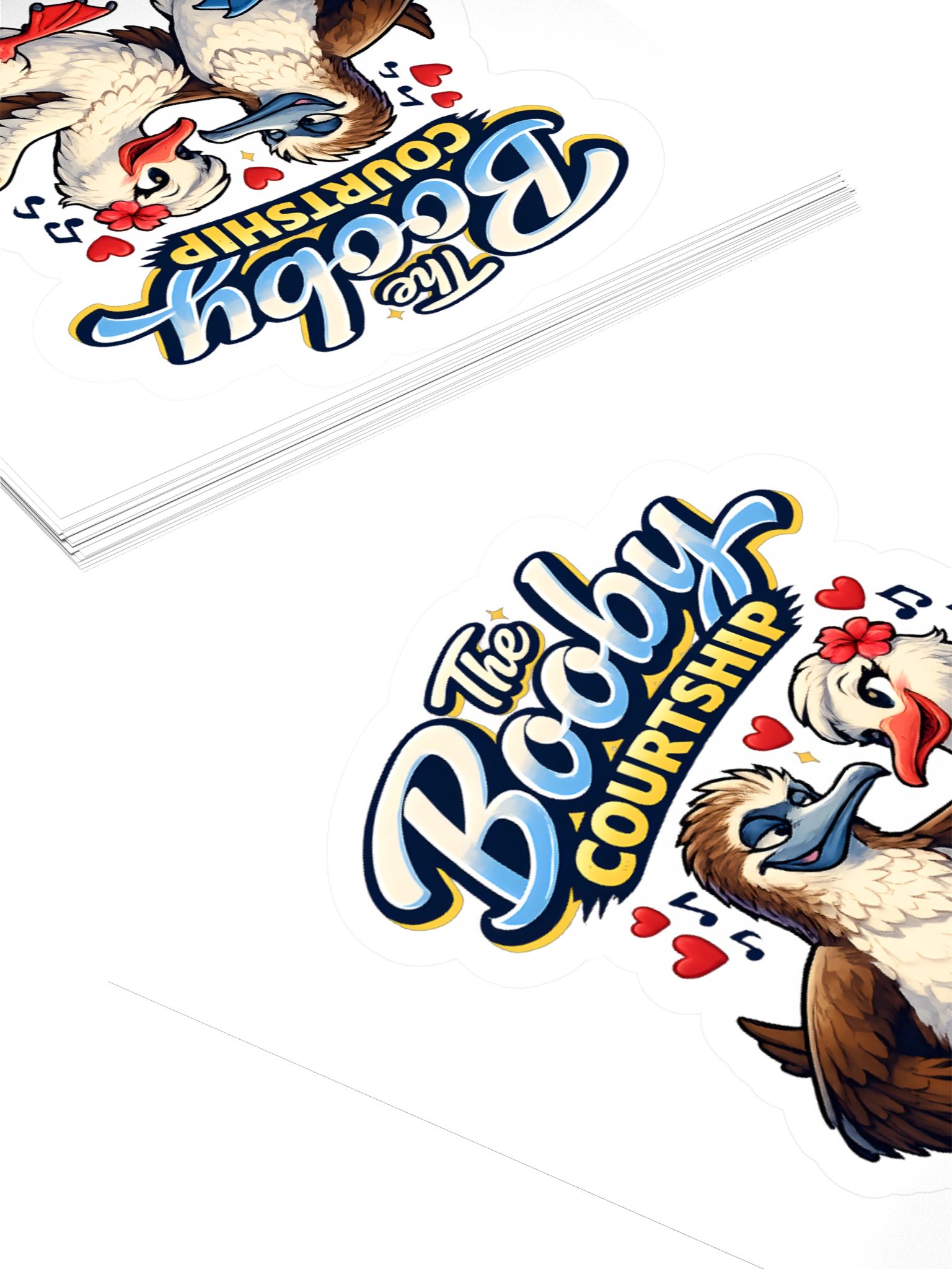 The Booby Courtship Sticker product image (11)