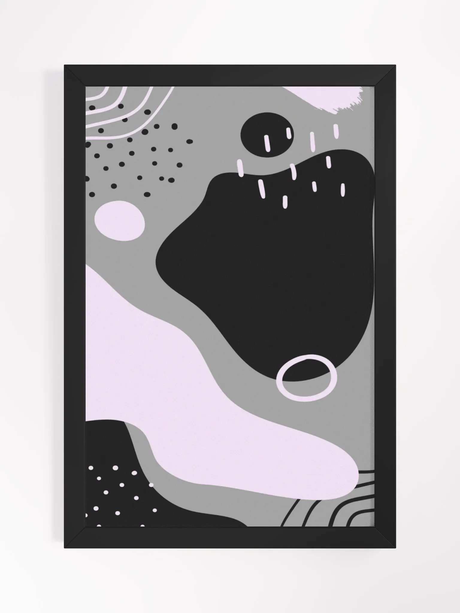 Abstract Minimalist Framed Poster product image (3)