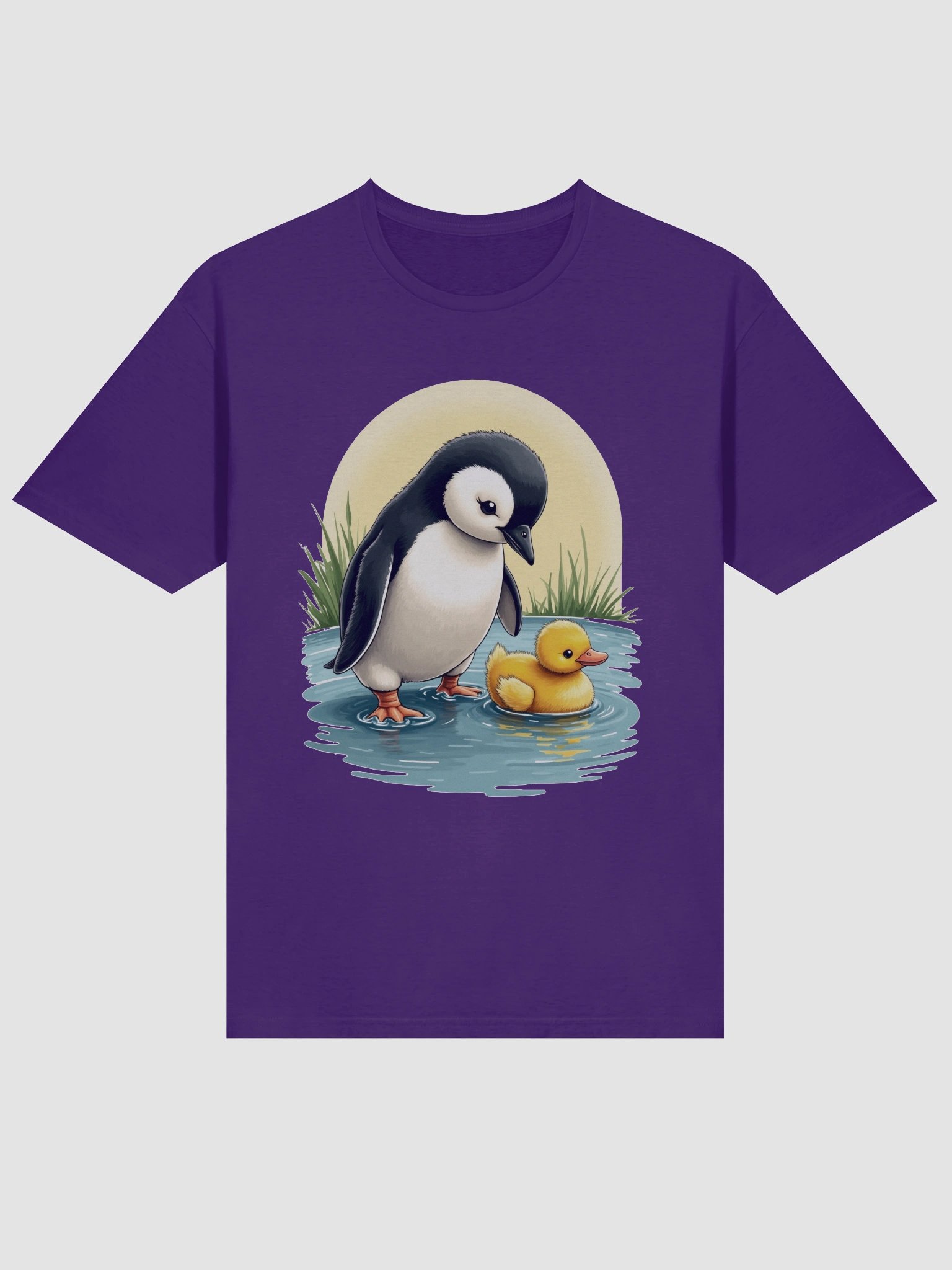 Penguin and Duckling Friendship T-Shirt product image (19)